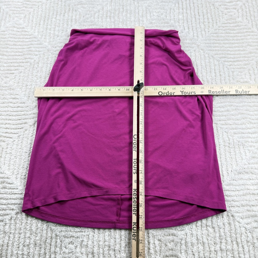 Banana Republic Blouse Women M Purple Work Office Casual Night Out Layer Capsule - Picture 3 of 8
